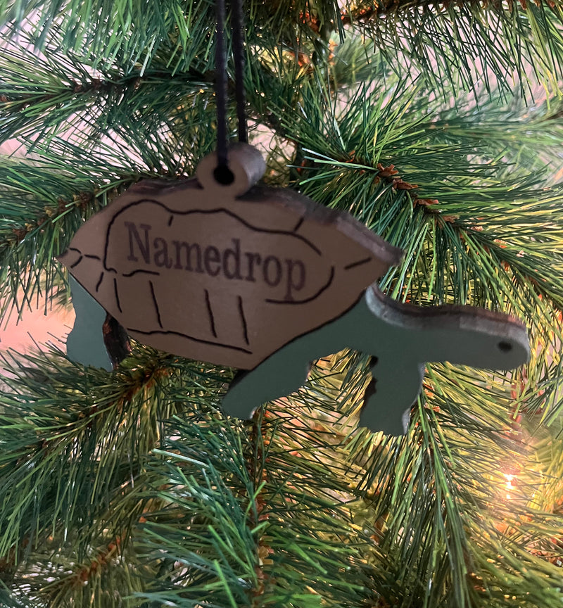 Custom Turtle Ornament