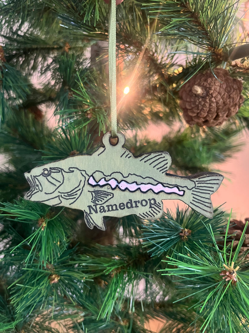 Custom Trout Ornament