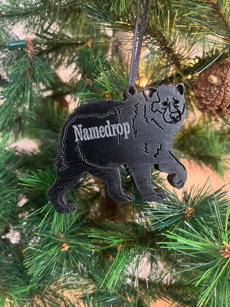 Custom Bear Ornament