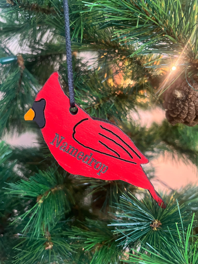 Custom Cardinal Ornament