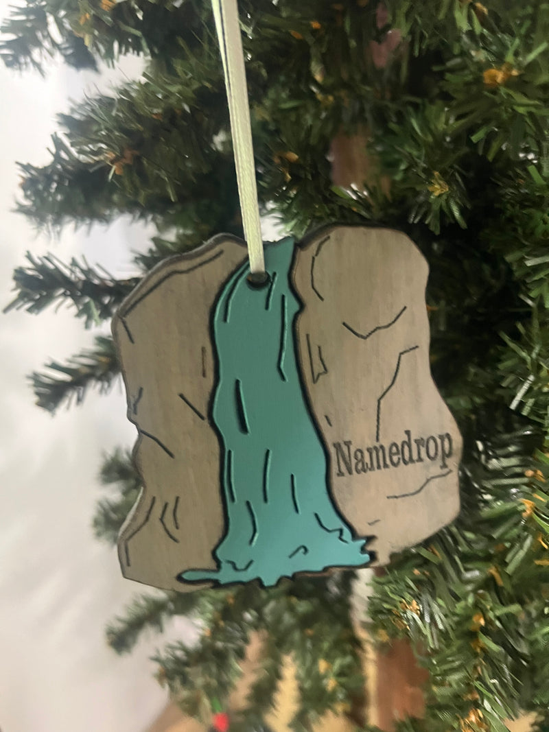 Custom Waterfall Ornament