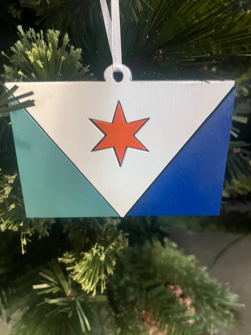 Syracuse Flag Ornament
