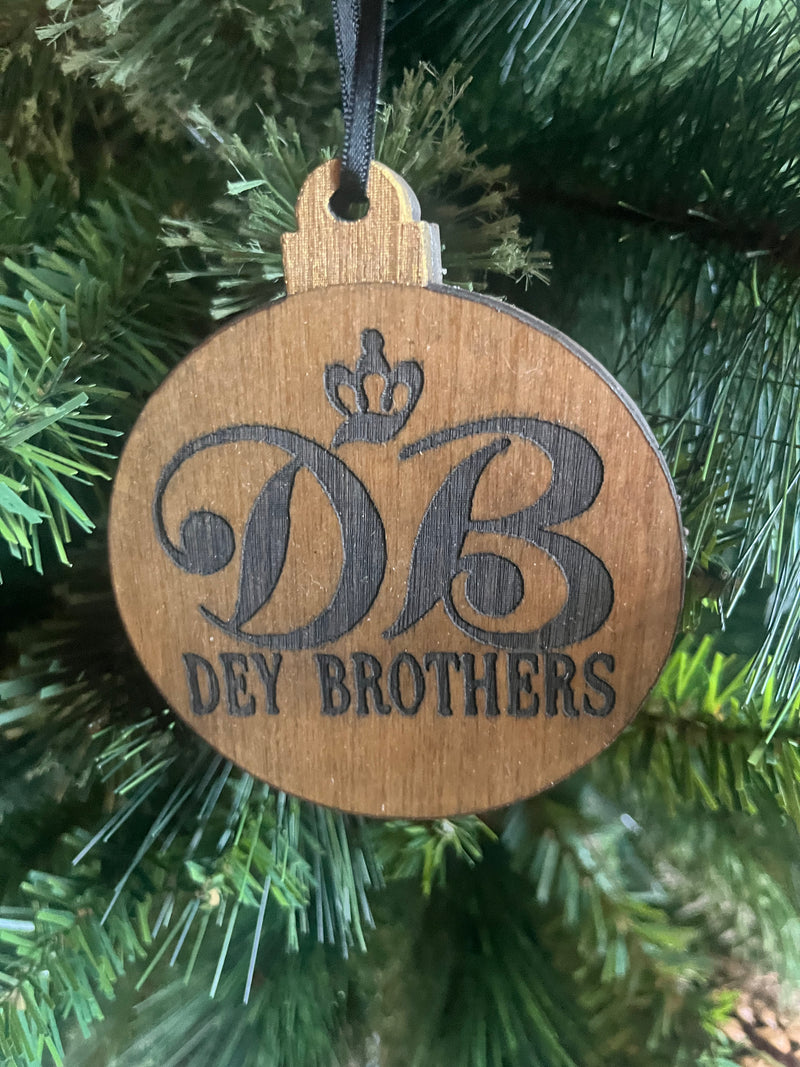 Dey Brothers Logo Ornament