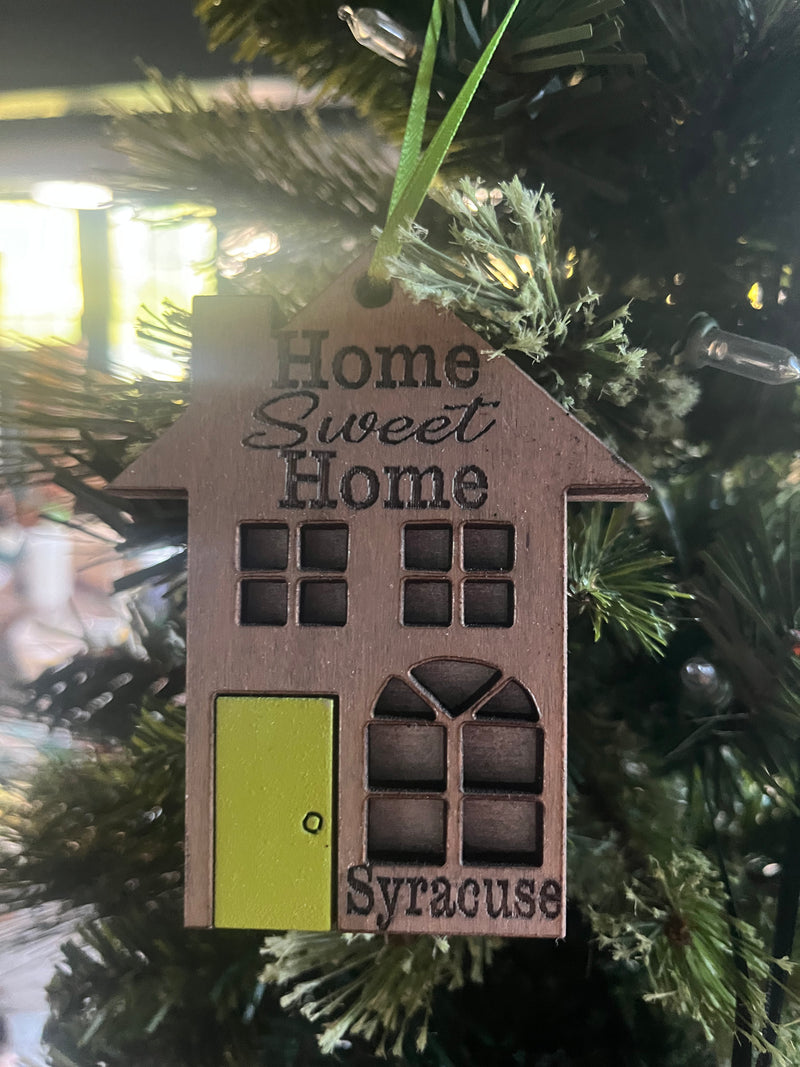 Home Sweet Home Syracuse Ornament