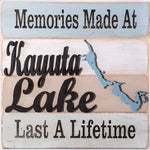 Memories Made At Kayuta Lake Last A Lifetime Sign